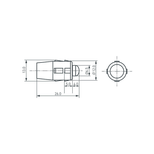 Модуль герметичный ARL-D12-7 5V Red (Arlight, IP65 Пластик, 1 год) Lednikoff