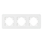 Рамка стеклянная FRM-OMALI-SFGS-3-WH (Arlight, -) Lednikoff