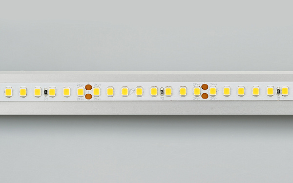 Светодиодная лента RT 2-5000 24V Day5000 2x (2835, 160 LED/m, LUX) (Arlight, 12 Вт/м, IP20) Lednikoff