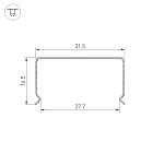Профиль гибкий WPH-FLEX-3020-1000 (Arlight, Сталь) Lednikoff