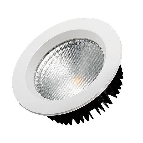 Светодиодный светильник LTD-145WH-FROST-16W Warm White 110deg (Arlight, IP44 Металл, 3 года) Lednikoff