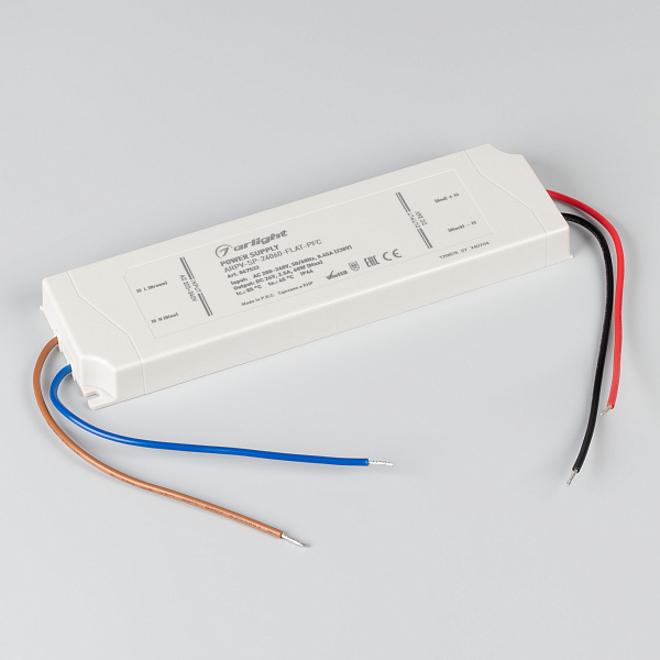 Блок питания ARPV-SP-24060-FLAT-PFC (24V, 2.5A, 60W) (Arlight, IP44 Пластик, 5 лет) Lednikoff