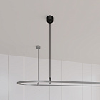 Подвес жесткий с питанием ART-APRIORI-ROD-A-L400-POWER (BK) (Arlight, IP20 Металл, 3 года)