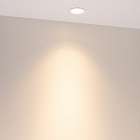 Светильник MS-ARADO-BUILT-R55-7W Warm3000 (WH-WH, 24 deg, 230V) (Arlight, IP20 Металл, 5 лет) Lednikoff