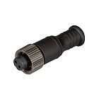 Коннектор NEO-CAP-R15-CON-F (BK) (Arlight, IP67 Пластик, 3 года) Lednikoff