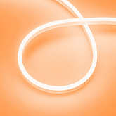 Светодиодная лента герметичная AURORA-PS-A120-12x6mm 24V Amber (10 W/m, IP65, 2835, 5m) (Arlight, Силикон, 2 года)