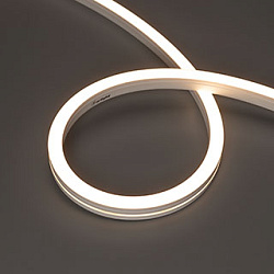 Светодиодная лента герметичная MOONLIGHT-SIDE-A140-12x17mm 24V Warm3000 (9.6 W/m, IP67, 0,5m, wire x1) (Arlight, Образец)