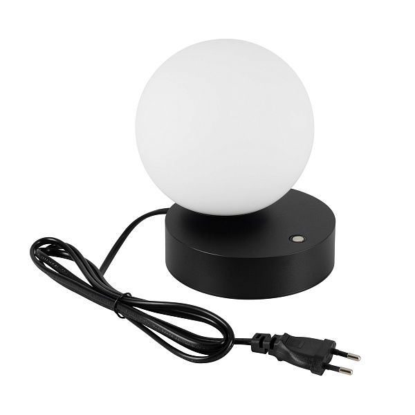 Светильник SP-ORNELLA-TAB-L150-R125-6W Warm3200-MIX (BK, 300 deg, 230V, TOUCH-DIMM) (Arlight, IP20 Металл, 3 года)