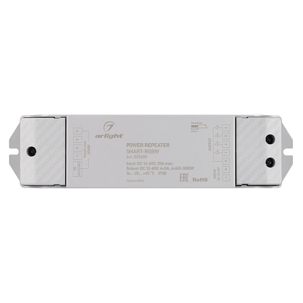Усилитель SMART-RGBW (12-60V, 4x5A) (Arlight, -) Lednikoff