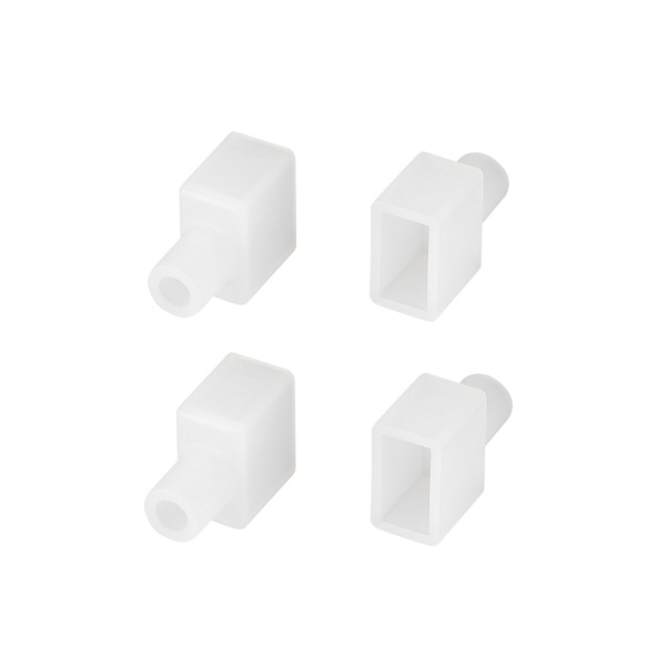 Заглушка WPH-FLEX-0613-SIDE WHITE с отверстием (Arlight, Силикон) Lednikoff