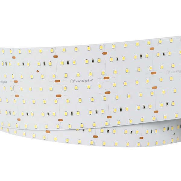 Светодиодная лента S2-2500 24V White 6000K 85mm (2835, 560 LED/m, LUX) (Arlight, 40 Вт/м, IP20) Lednikoff