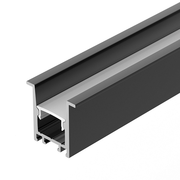 Профиль SL-COMFORT-2322-F-2000 ANOD BLACK (Arlight, Алюминий) Lednikoff