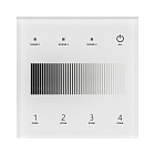 INTELLIGENT ARLIGHT Сенсорная панель SMART-DALI-301-11-4G-3SC-DT6 Белая (230V, встраиваемая, 2.4G) (IARL, IP20 Пластик, 5 лет) Lednikoff