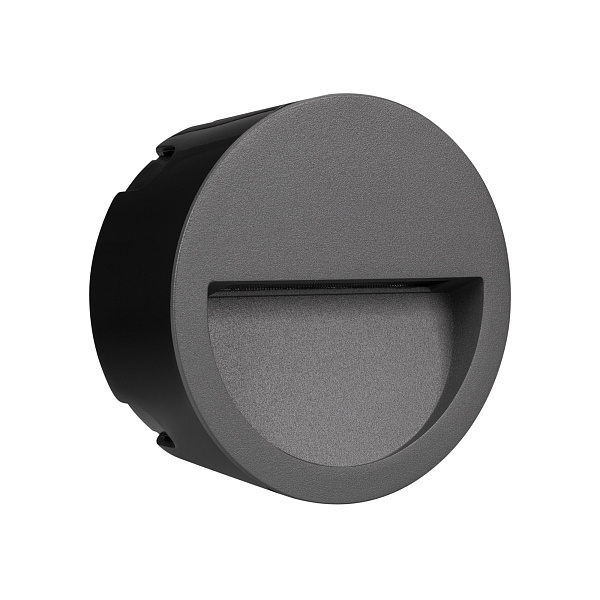 Светильник LTD-TRAIL-R115-4W Warm3000 (GR, 65 deg, 230V) (Arlight, IP65 Металл, 3 года) Lednikoff