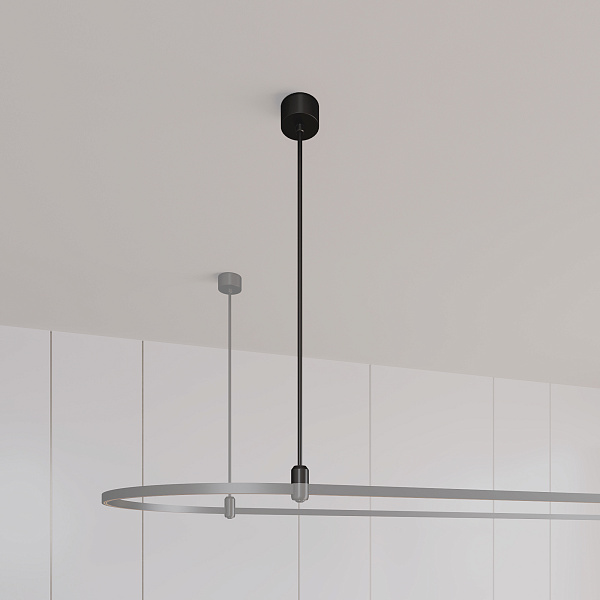 Подвес жесткий с питанием ART-APRIORI-ROD-A-L800-POWER (BK) (Arlight, IP20 Металл, 3 года)
