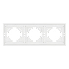 Рамка пластиковая FRM-TENDO-SFPL-3-WH (Arlight, Матовый белый) Lednikoff