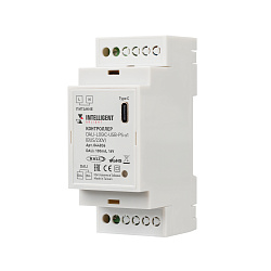 INTELLIGENT ARLIGHT Контроллер DALI-LOGIC-USB-PS-x1 (BUS/230V) (IARL, IP20 Пластик, 2 года)