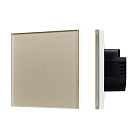 Выключатель сенсорный SWT-OMALI-S01-ZB-GD (250V, 10A, Zigbee) (Arlight, Стекло) Lednikoff