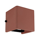 Светильник LGD-PERAN-WALL-S120x120-6W Warm3000 (Beige red, 0-80 deg, 230V) (Arlight, IP65 Бетон, 3 года) Lednikoff