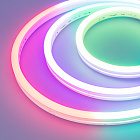 Герметичная лента SPI MOONLIGHT-5000S-SIDE-5060-84-24V RGB (12х17mm, 18W, IP67) (Arlight, 18 Вт/м, IP67) Lednikoff