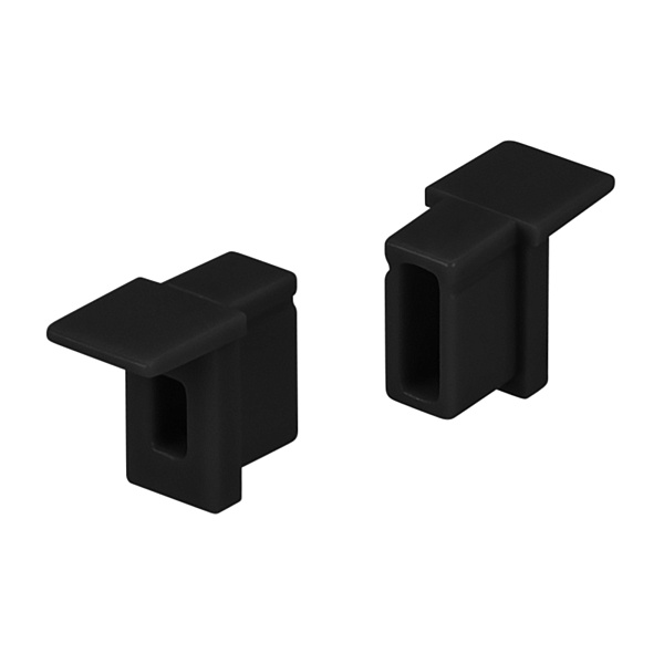 Заглушка SL-MINI-6-H9 BLACK c отверстием (Arlight, Пластик) Lednikoff