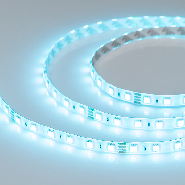 Светодиодная лента герметичная RTW-SE-B60-10mm 24V RGB (14.4 W/m, IP65, 5060, 5m) (Arlight, -) Lednikoff