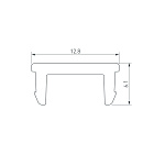 Экран STRETCH-COMFORT-14-CEIL-CENTER-2000 MAT-BLACK (Arlight, -) Lednikoff