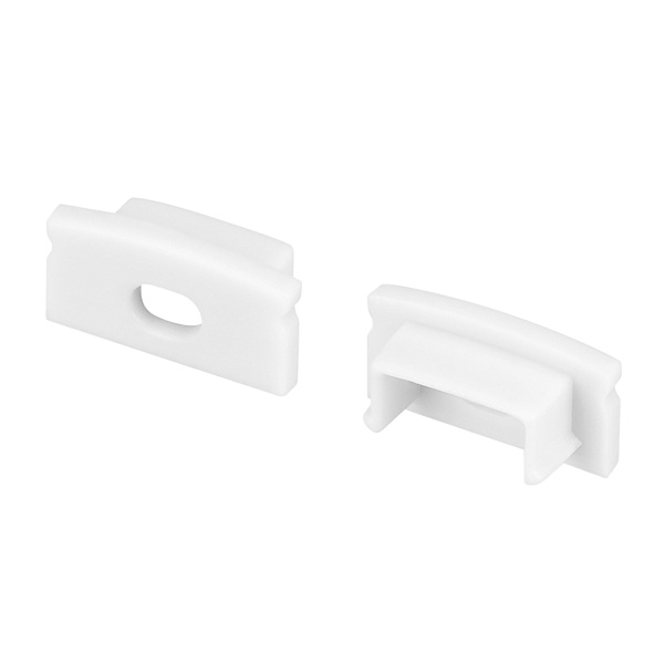 Заглушка LINE-1708 с отверстием WHITE (Arlight, Пластик) Lednikoff