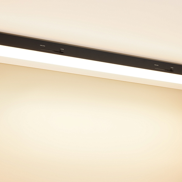 Светильник LGD-LUNGO-4TR-L1500-51W-75W Warm3000 (Черный, 120 deg, 230V) (Arlight, IP20 Металл, 5 лет)