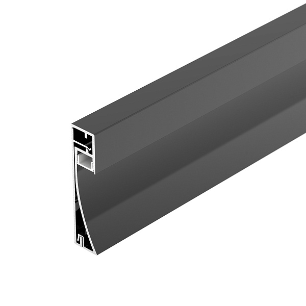 Профиль PLINTUS-H54-2000 BLACK (Arlight, Алюминий) Lednikoff
