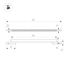 Светильник MAG-MICROCOSM-LASER-L300-15W Day4000 (BK, 30 deg, 24V) (Arlight, IP20 Металл, 3 года)