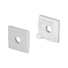 Заглушка SL-KANT-H16 SQUARE с отверстием (Arlight, Пластик) Lednikoff