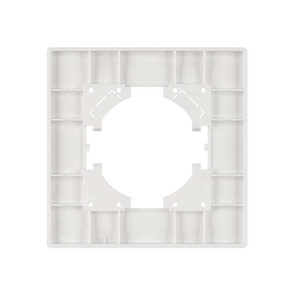 Рамка пластиковая FRM-PERIO-PL-1-BK (Arlight, -) Lednikoff