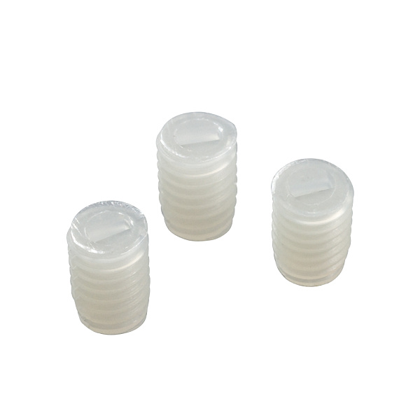 Винт TOP-M4x6 (PVC, белый) (ANR, -) Lednikoff