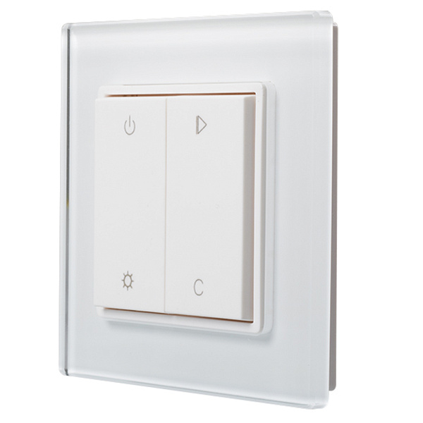 Панель Knob SR-2833RGB-RF-UP White (3V,RGBW,1зона) (Arlight, IP20 Пластик, 3 года) Lednikoff