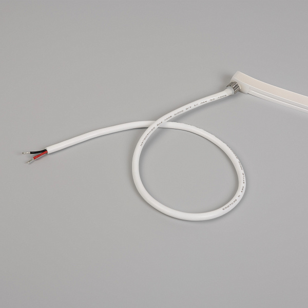 Светодиодная лента герметичная MOONLIGHT-3D-X544-10x10mm 24V Day4000 (8 W/m, IP67, 5m, wire x1) (Arlight, Вывод боковой, 5 лет)