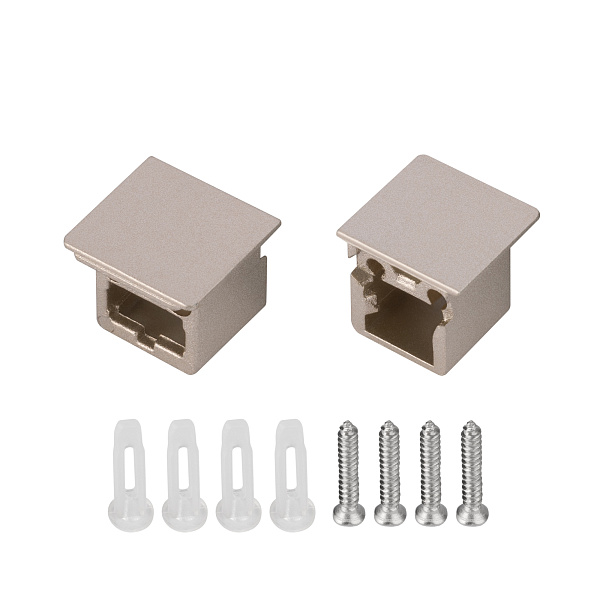 Заглушка SL-MINI-3-H10-F12 CHAMPAGNE GOLD (Arlight, Пластик) Lednikoff