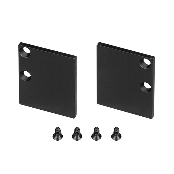 Комплект заглушек WALL-2228 BLACK (Arlight, Металл) Lednikoff