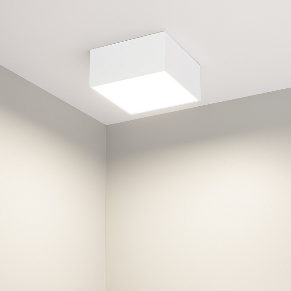 Светильник SP-QUADRO-S120x120-13W Day4000 (WH, 120 deg, 230V) (Arlight, IP40 Металл, 3 года) Lednikoff
