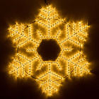 Фигура ARD-SNOWFLAKE-M10-1000x900-504LED Warm (230V, 31W) (Ardecoled, IP65) Lednikoff
