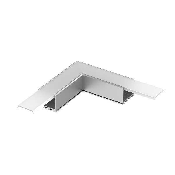 Угол PLS-LOCK-H25-L90 (с экраном MAT-L) (Arlight, Металл) Lednikoff