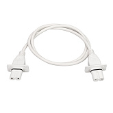 Коннектор ARL-TAIL-1000-CON-FF-2pin (WH) (Arlight, IP20 Пластик, 5 лет)