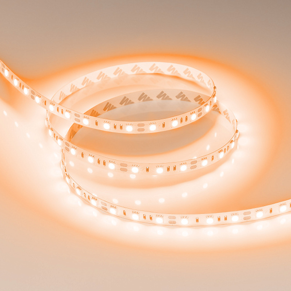 Светодиодная лента RT-B60-10mm 12V Orange (14.4 W/m, IP20, 5060, 5m) (Arlight, Открытый) Lednikoff
