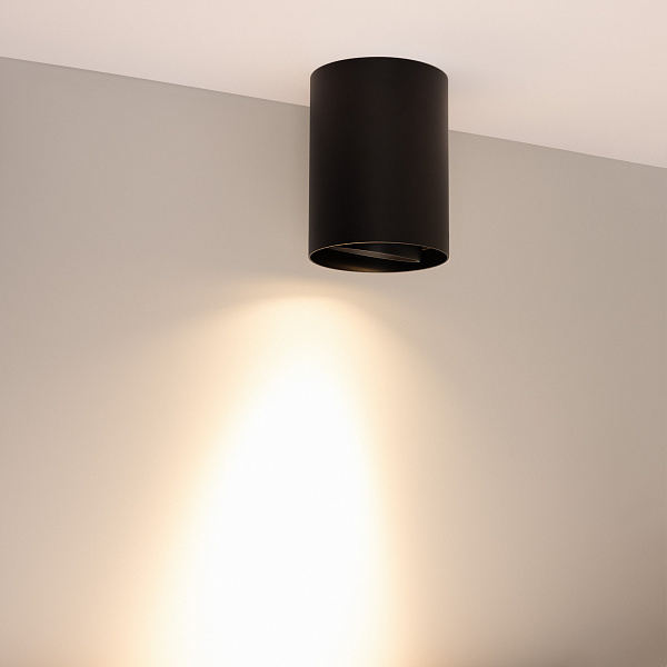 Светильник SP-FOCUS-R110-18W Warm3000 (BK, 15 deg, 230V) (Arlight, IP54 Металл, 5 лет) Lednikoff