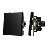 Механизм звонкового выключателя SWT-TENDO-MKR1-PL-BK (230V, 10A) (Arlight, Черный)