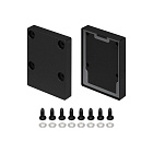 Заглушка IP-LINE-4050 BLACK глухая (Arlight, Металл) Lednikoff