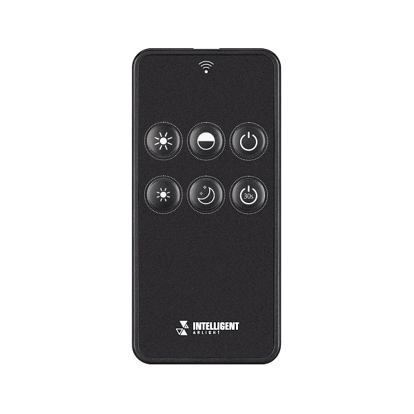 INTELLIGENT ARLIGHT Пульт SMART-801-22-1G-DIM Black (3V, 2.4G) (Arlight, IP20 Пластик, 5 лет) Lednikoff