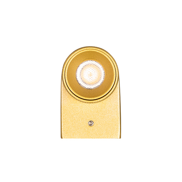 Светильник SP-SPICY-WALL-MINI-S60x39-3W Warm3000 (GD, 40 deg, 230V) (Arlight, IP20 Металл, 3 года) Lednikoff