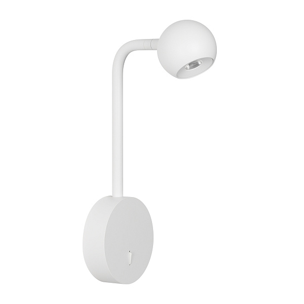Светильник SP-OTTORI-LONG-WALL-6W Warm3000 (WH, 30 deg, 230V) (Arlight, IP20 Металл, 3 года) Lednikoff