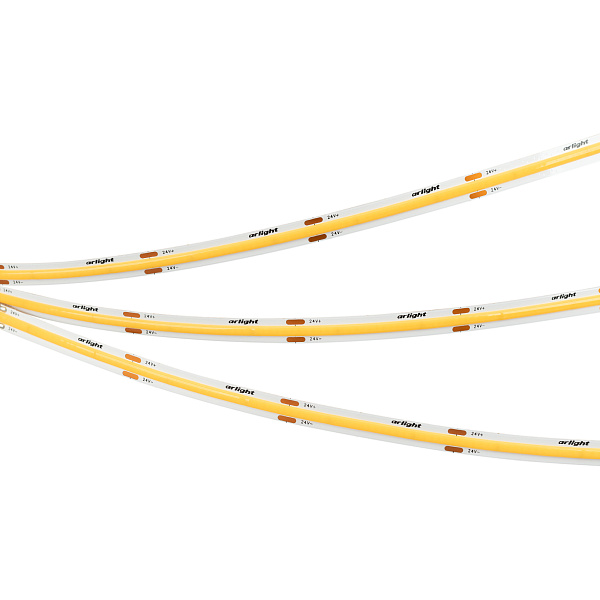 Светодиодная лента COB-X480-8mm 24V Warm3000 (8 W/m, IP20, CSP, 5m) (Arlight, -) Lednikoff